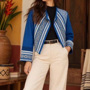 Chaqueta caminos azules
